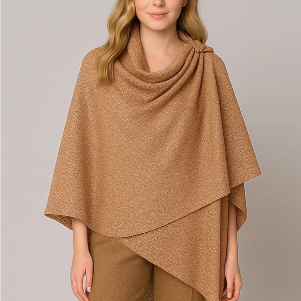 Chic Tan Women's Wrap CAMEL COLOR ONE SIZE NWT